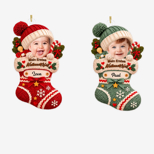 Baby_sErstesWeihnachten_PersonalisiertesGeschenk Acryl OrnamentFurFrischgebackeneEltern1_14e1e3e2 d0a1 431d b2a5 ca52a0bd472e