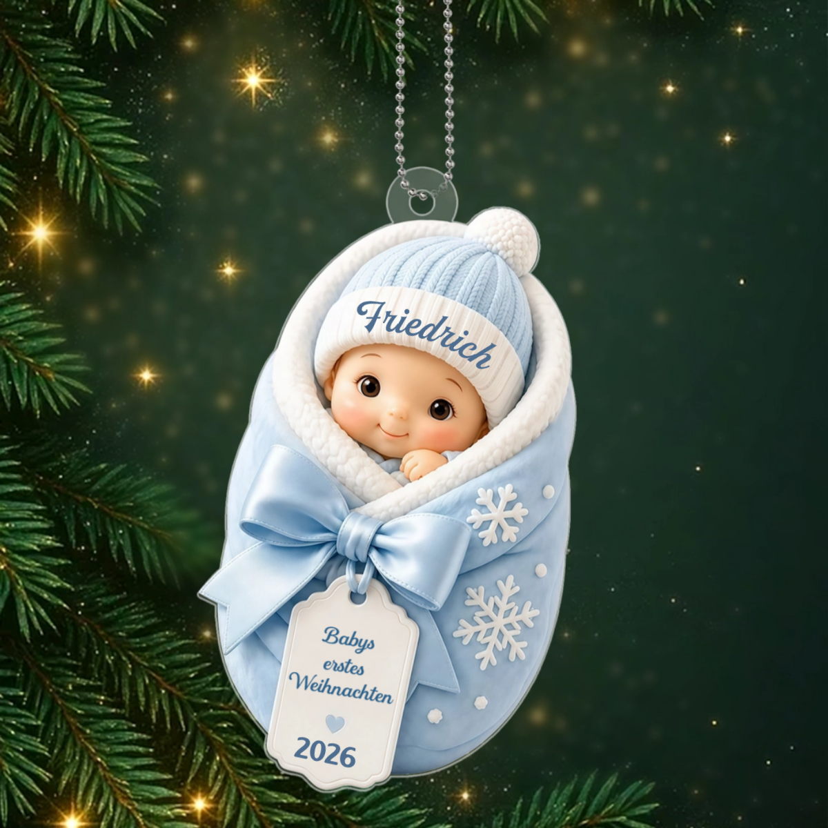 BabysErstesWeihnachten_PersonalisierterAcryl Ornament2