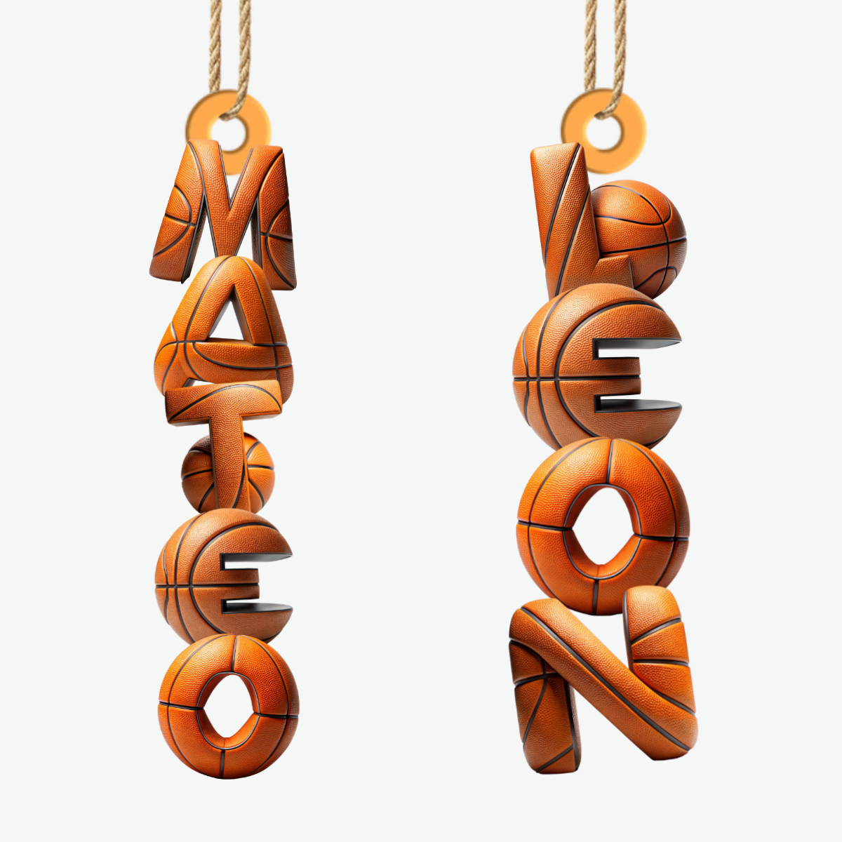 Basketball Liebhaber_ _Personalisiertes_Geschenk_1 Schicht Holz Ornament_Fur_Basketballfans_5
