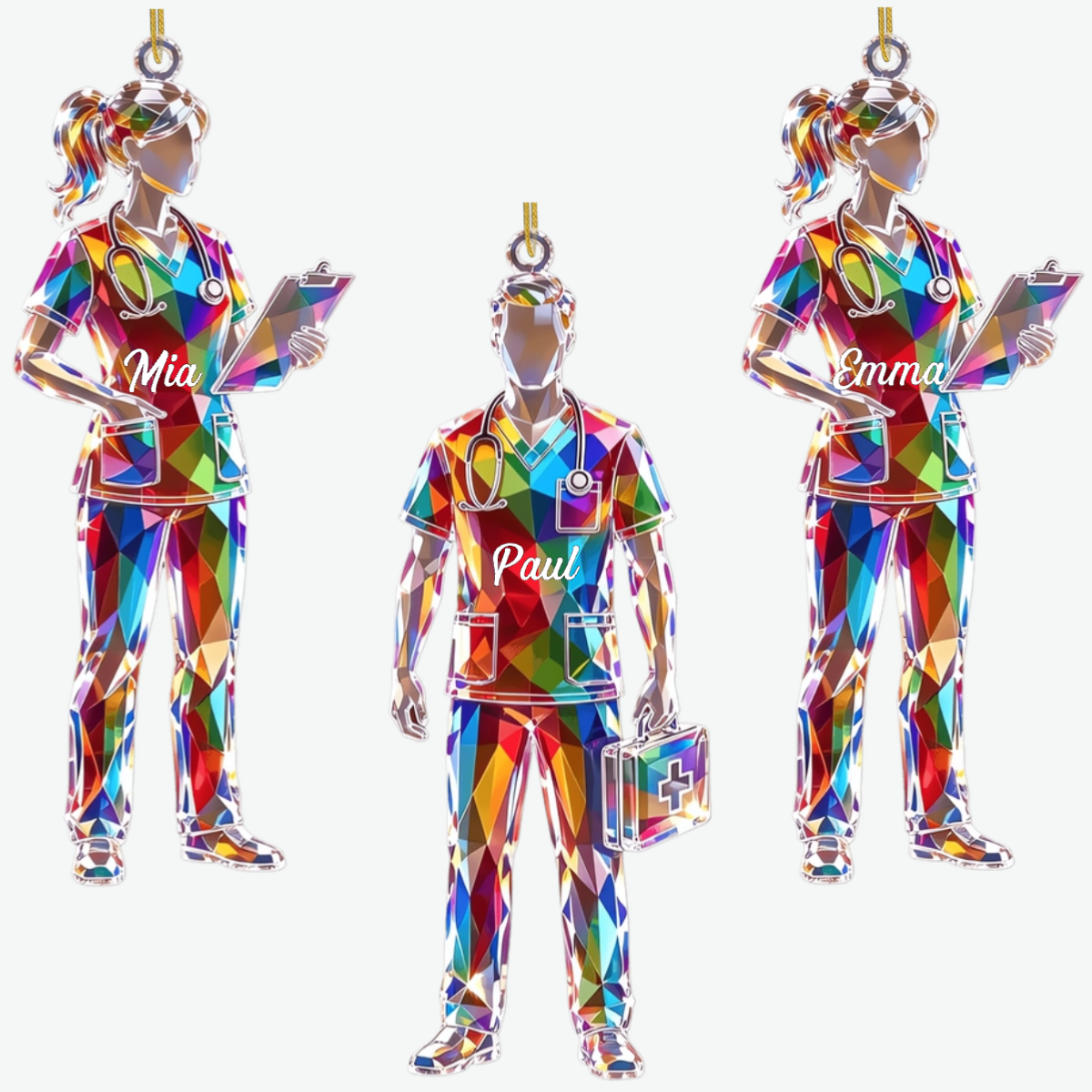 BestePflegekraft PersonalisiertesGeschenk_Acryl OrnamentFurPflegekrafte6