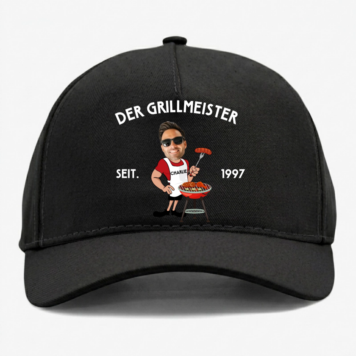 Der_Grillmeister_Mit_Foto_Und_Wunschjahr_Personalisiertes_Geschenk_Cap_Fur_Papa_Und_Opa