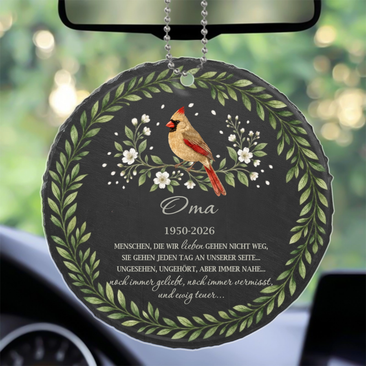 DieMenschen_DieWirLieben_GehenNieGanz_PersonalisiertesGeschenkAcryl OrnamentFurDieFamilie_6