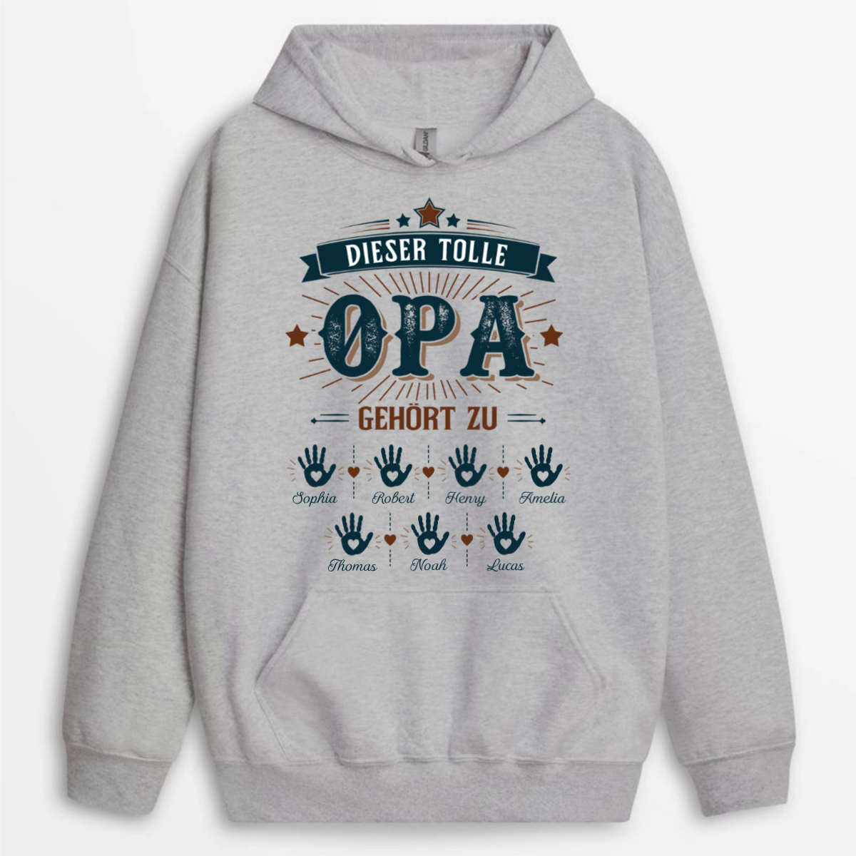 DieserTollePapaGehortZu_PersonalisiertesGeschenkT ShirtFurPapa_Opa_20
