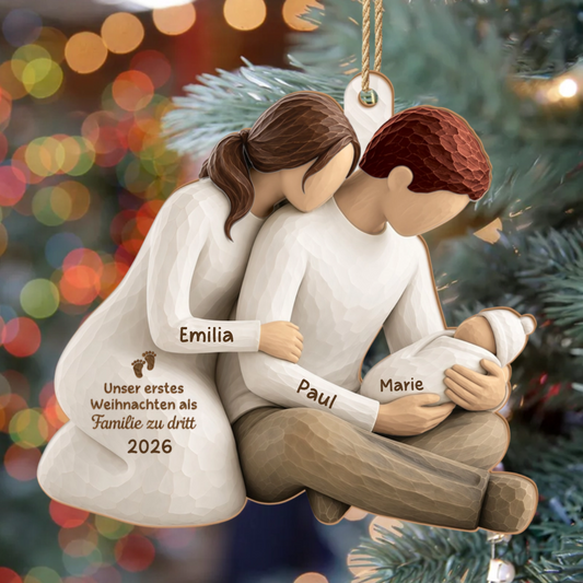 Erstes_Weihnachten_Mit_Baby_ _Personalisiertes_Geschenk_1 Schicht Holz Ornament_Fur_Familien_2_7c5f78aa be44 43af 9b82 cd92bbee31c8