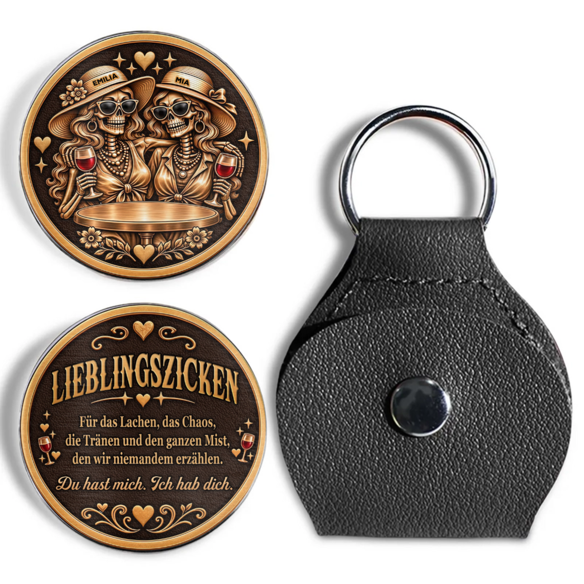 Gemeinsam_Im_Chaos_Personalisiertes_Geschenk_3D Gedruckter_Taschenfreund_F_r_Beste_Freunde1