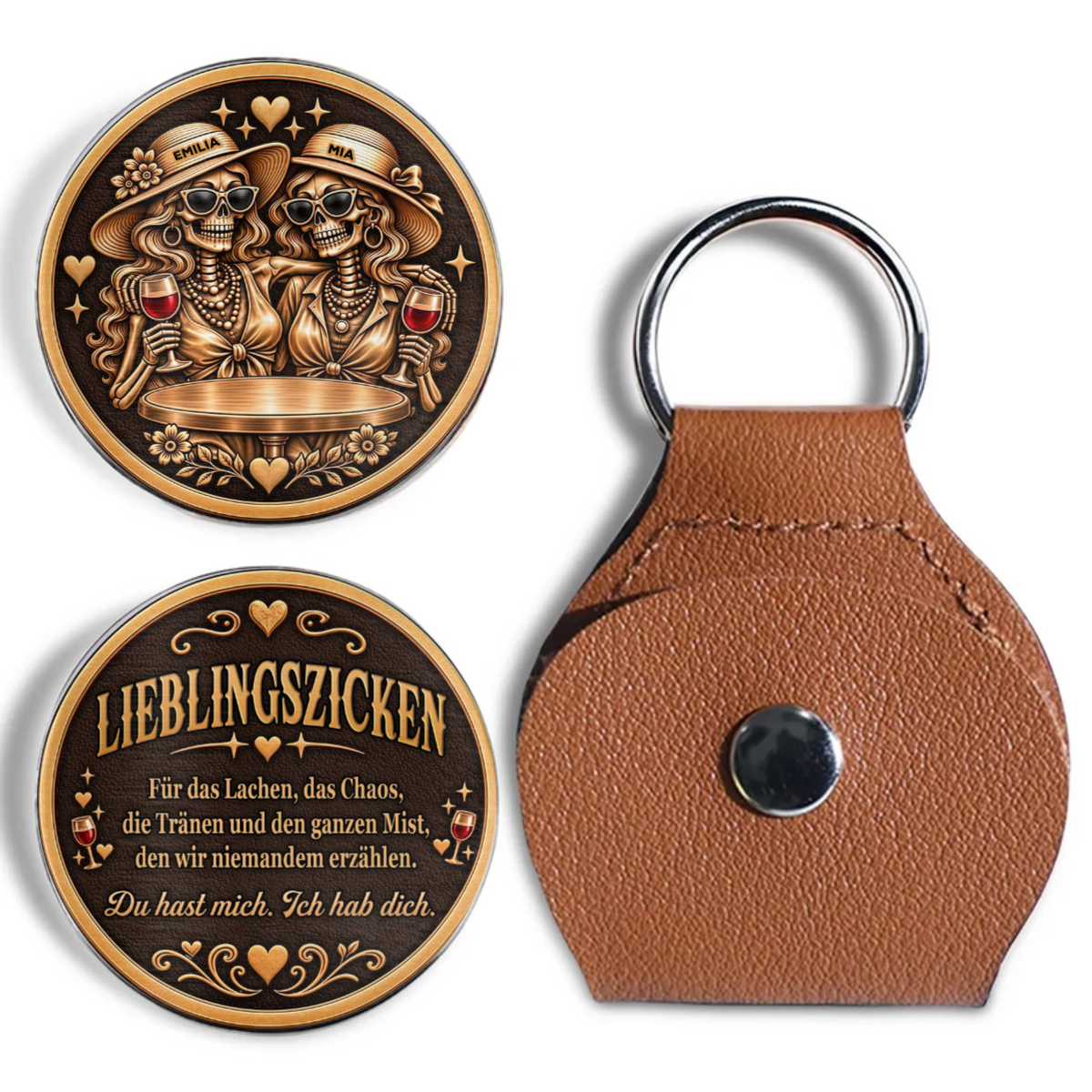 Gemeinsam_Im_Chaos_Personalisiertes_Geschenk_3D Gedruckter_Taschenfreund_F_r_Beste_Freunde2