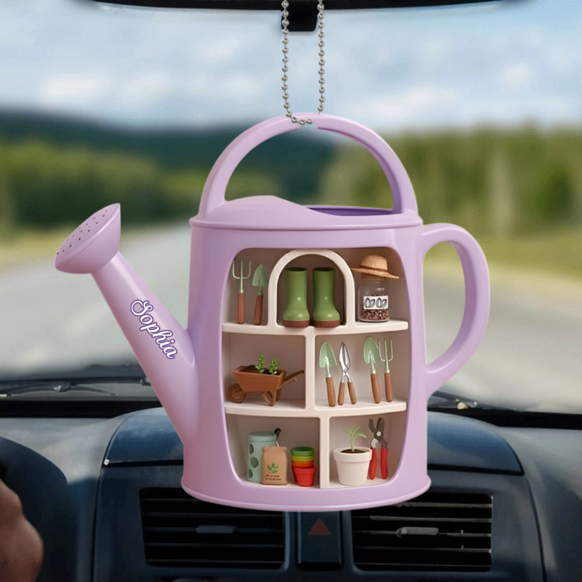 GiesskannenAuto Anhanger_PersonalisiertesGeschenkOrnamentFurGartenliebhaber_14