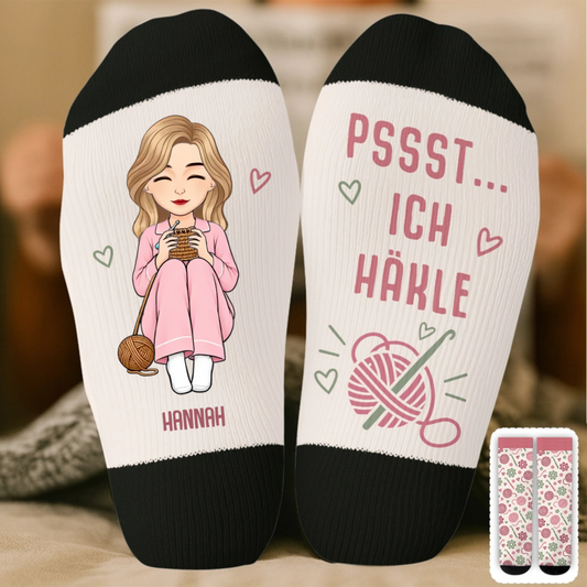 H_kel Liebhaber_Personalisiertes_Geschenk_Socken_F_r_H_kelfans