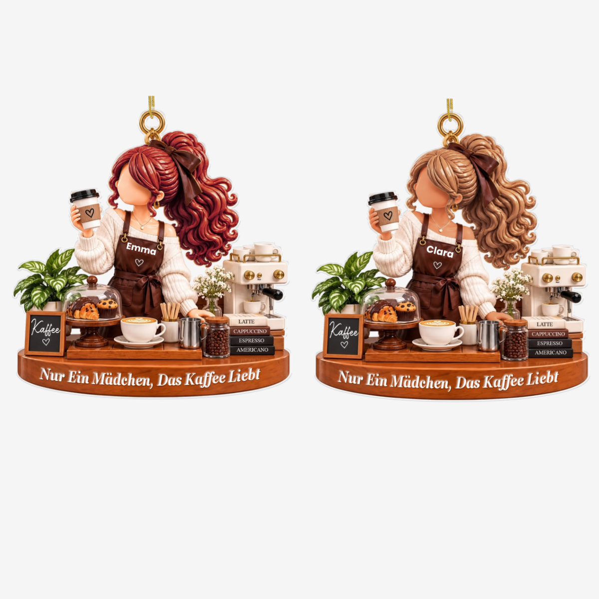Kaffeeliebhaberin_PersonalisiertesGeschenk Acryl OrnamentFurKaffeeliebhaberinnen1