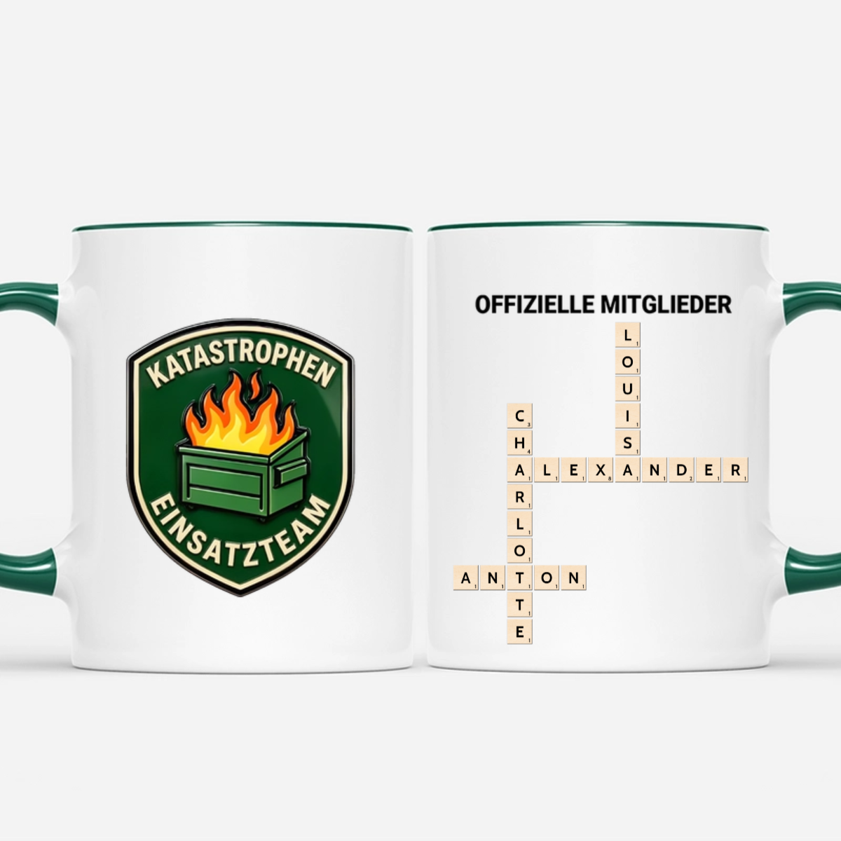 KatastrophenEinsatzteam_PersonalisiertesGeschenk TasseFurFreunde