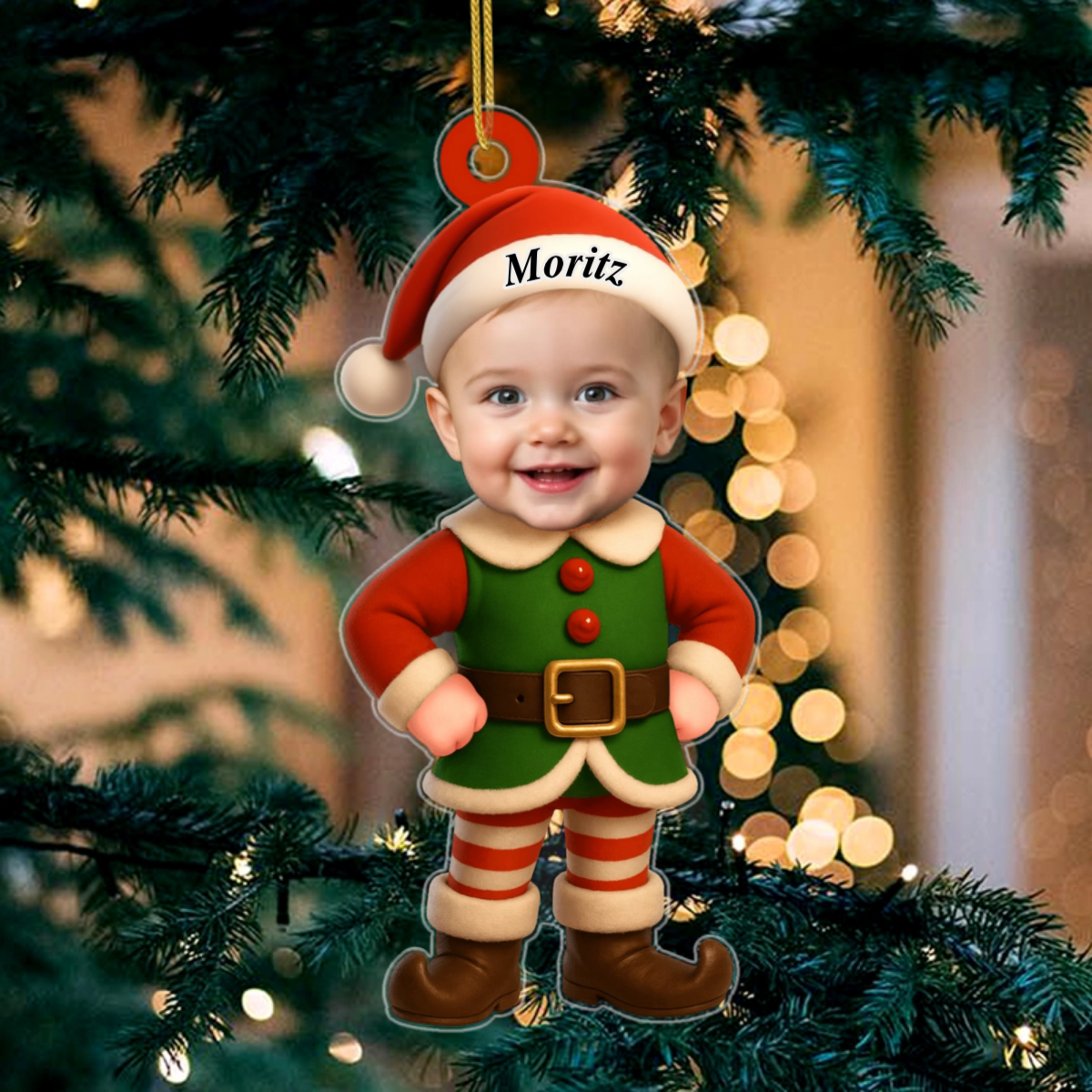 KleineElfenFoto_PersonalisierteGeschenkeAcrylOrnamentFurBabys_Kinder