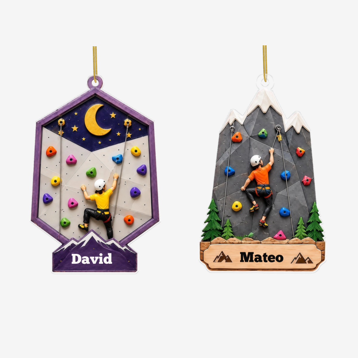 Klettern_Personalisiertes_Geschenk_ _Acryl Ornament_Fur_Kletterer1