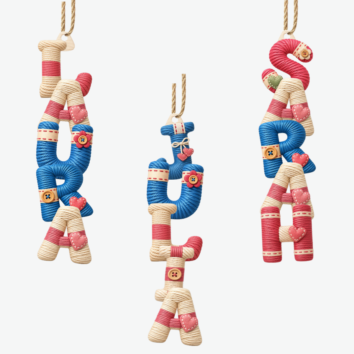 Nah Liebe PersonalisiertesGeschenk_1 Schicht Holz OrnamentFurNaherinnen6
