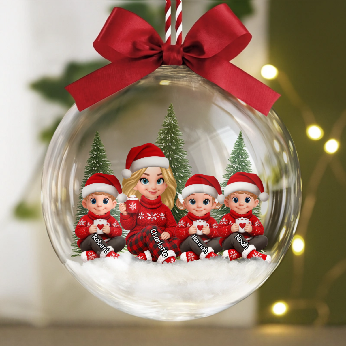 Oma_Enkelkinder_PersonalisiertesGeschenk AcrylWeihnachtskugelFurOma1