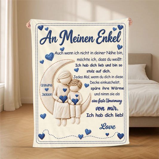 Oma_Liebe_ _Personalisiertes_Geschenk_Kuscheldecke_F_r_Enkel_Enkelin