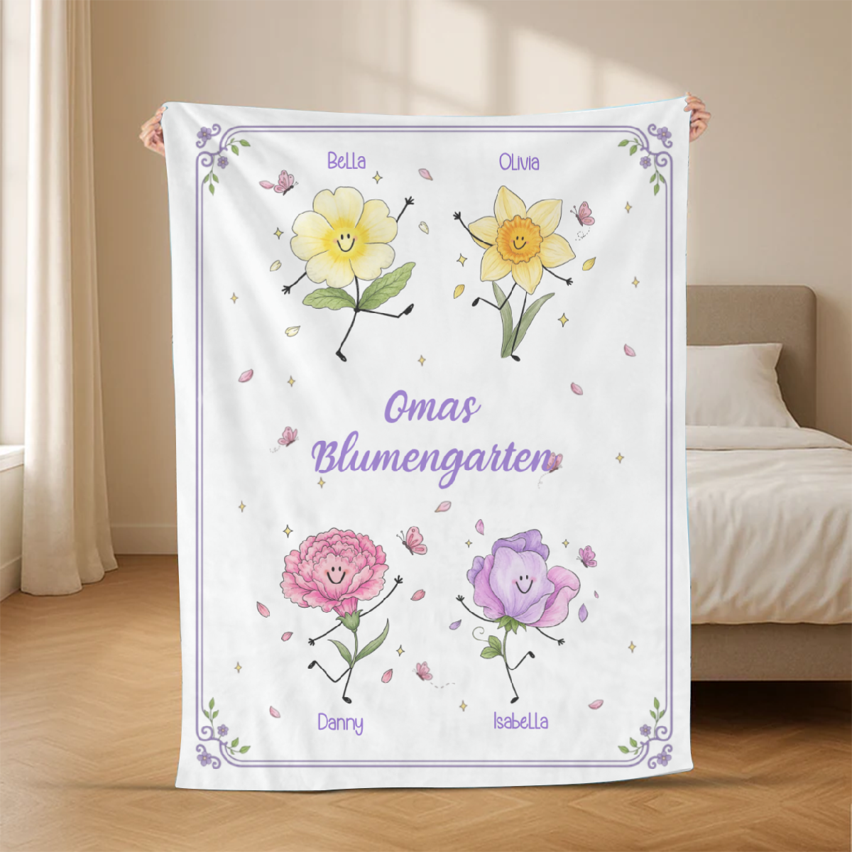 Omas_Blumengarten_Mit_Niedlichen_Geburtsblumen_Personalisiertes_Geschenk_Kuscheldecke_Fur_Oma_1_2