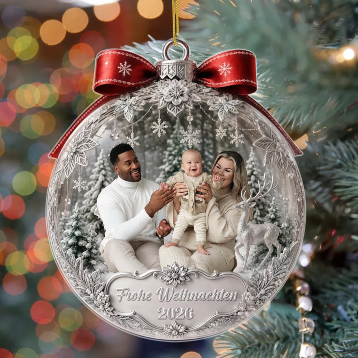 PersonalisiertesFoto_Familie_Weihnachten_Babyparty_PersonalisiertesGeschenkOrnamentFurFamilien_2