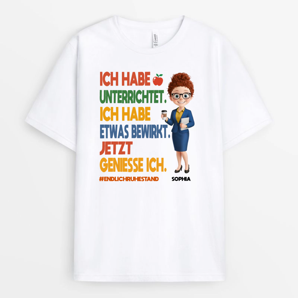 RuhestandNachDerLetztenUnterrichtsstundePersonalisiert_PersonlichesGeschenkT ShirtFurLehrerinnenUndLehrer_3