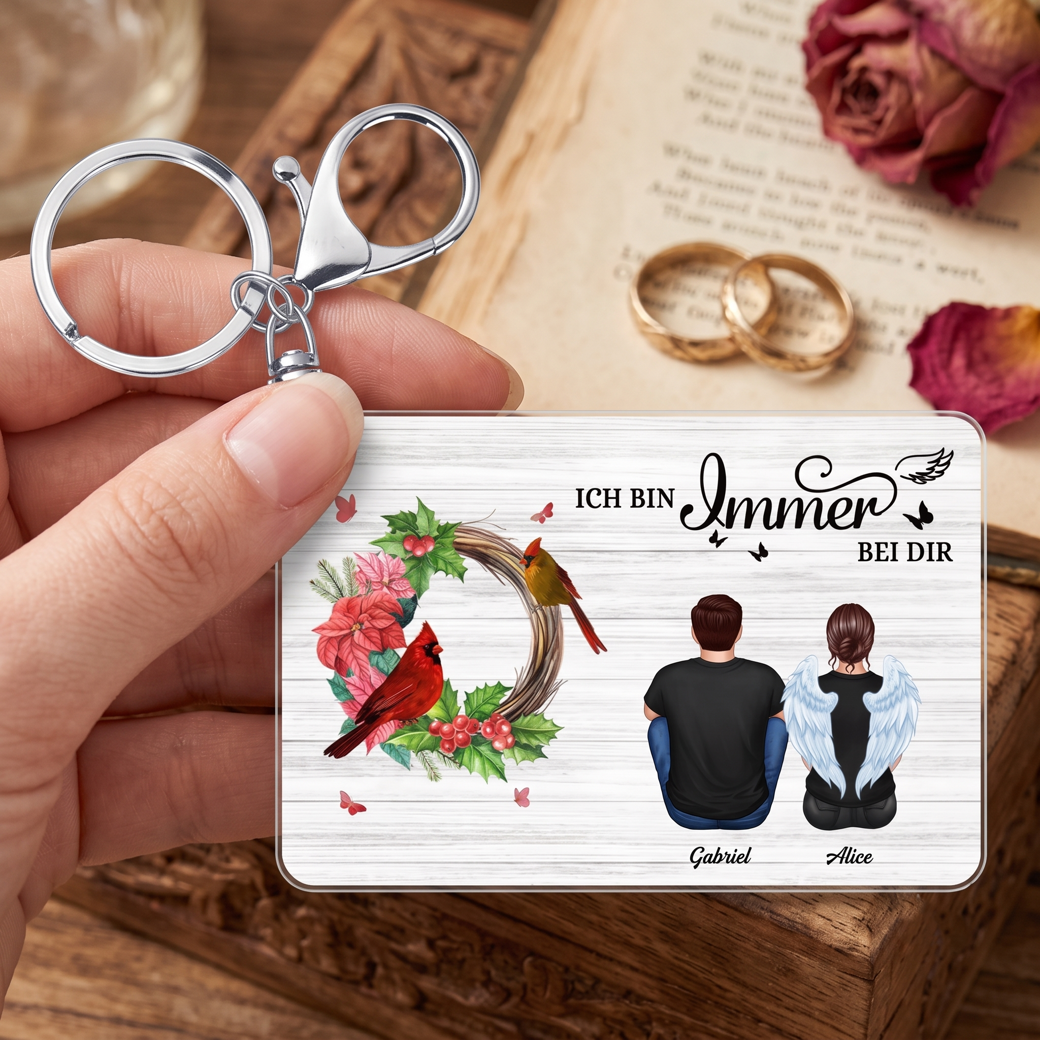 SchmetterlingIchBinImmerBeiDirErinnerung_PersonalisierteGeschenkideeAcrylSchlusselanhangerFurDieFamilie_2bd1be44 50d3 4b52 aa32 a52027a29b1b