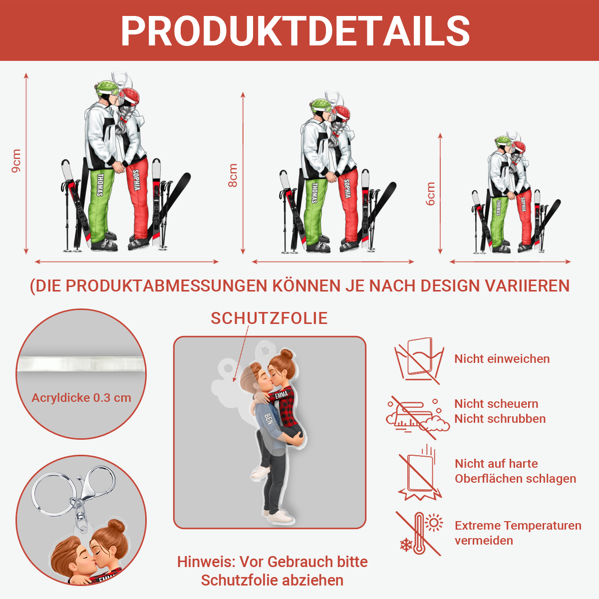Ski PartnerFurImmer_PersonalisierteGeschenkideeAcrylSchlusselanhangerFurPaare_3
