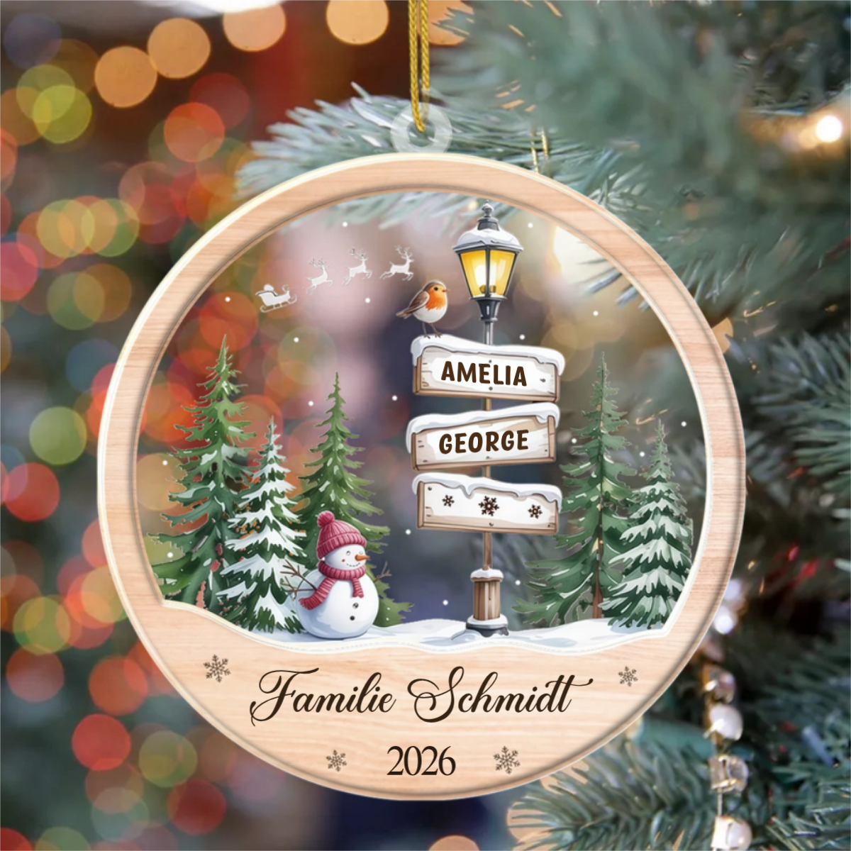 UnserZuhauseImHerzenDerFamiliePersonalisiert_PersonalisiertesGeschenkHange OrnamentFurDieFamilie_4