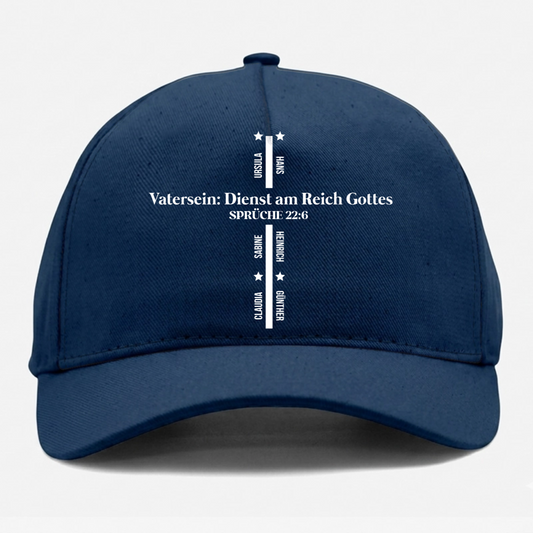VaterseinDienstAmReichGottes Vatertagsgeschenk PersonalisiertesGeschenkCapFurPapa_5