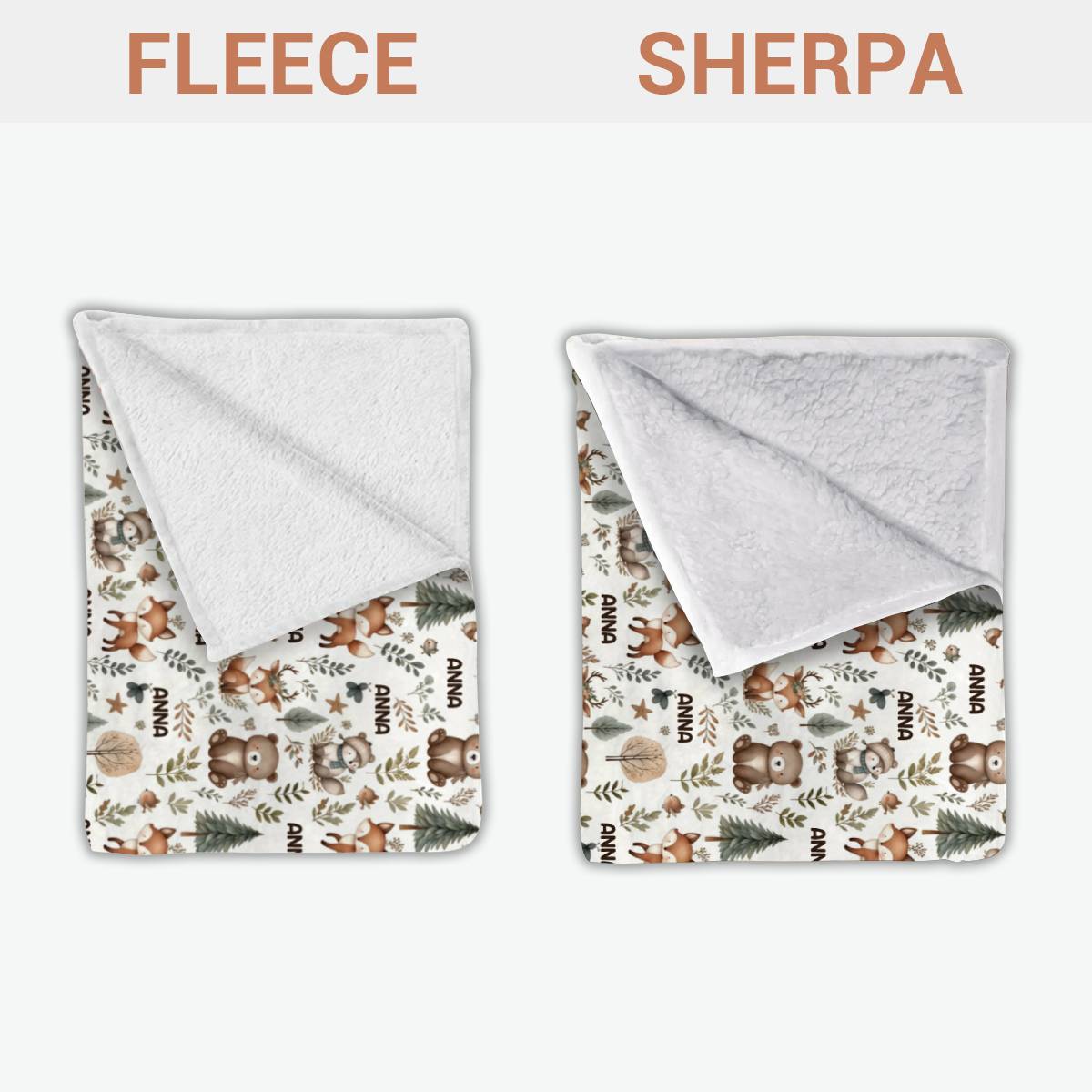 Waldtiere_ _Personalisiertes_Geschenk___Decke_Fur_Babys1