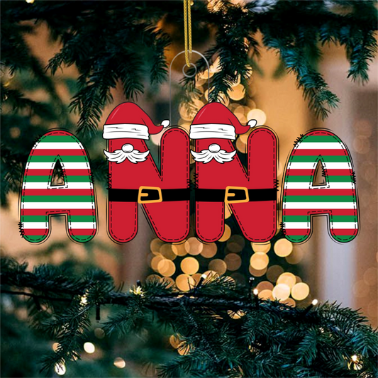 Weihnachtsname_Personalisierter_Acryl Ornament_3