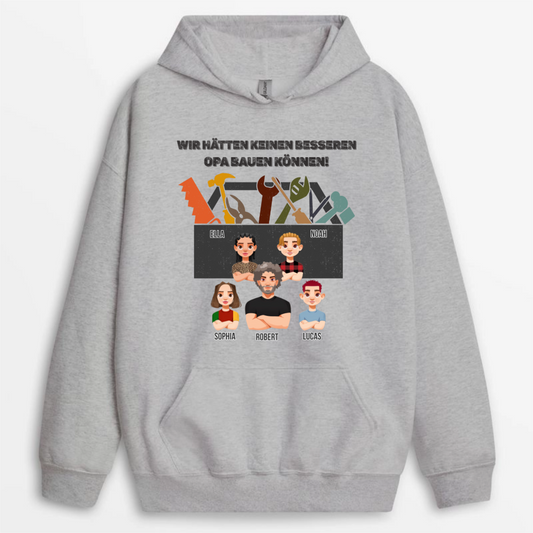 WirHattenKeinenBesserenPapaBauenKonnen_PersonalisiertesGeschenkT ShirtFurIhn_Papa_Opa_4