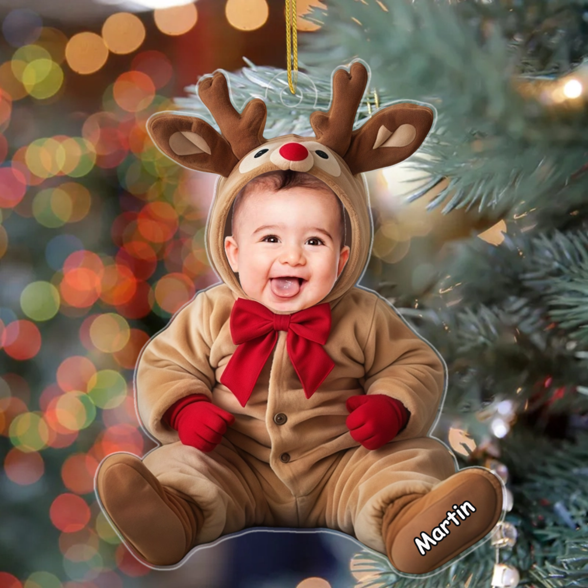 Baby_Rentier_Personalisiertes_Geschenk_ _Acryl Weihnachtsornament_Fur_Babys_Erstes_Weihnachten1