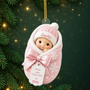 Babys_Erstes_Weihnachten_Personalisierter_Acryl Ornament_1