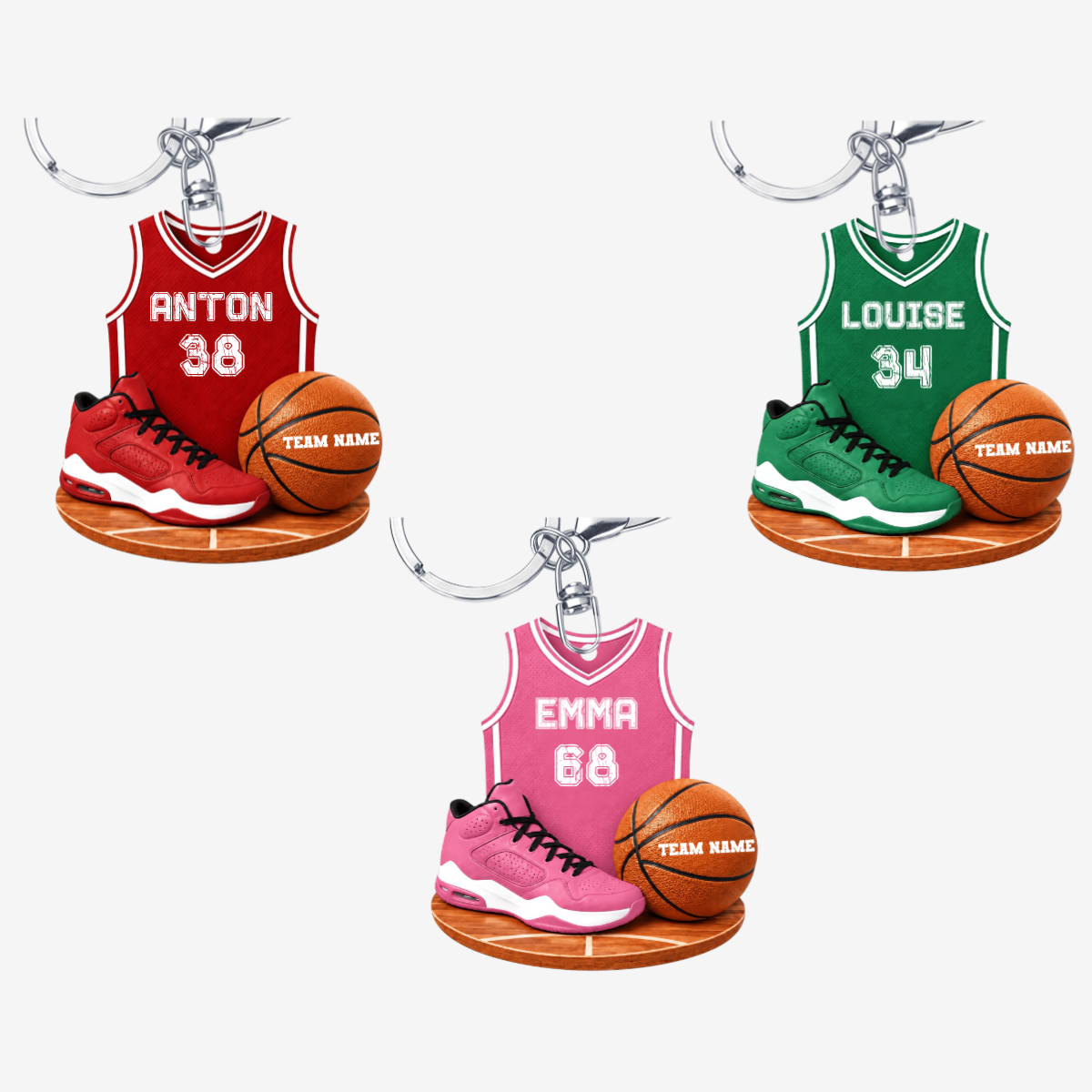 Basketball Fan_PersonalisiertesGeschenk SchlusselanhangerAusAcrylFurBasketballfans2