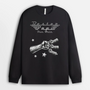 BesterPapaDerWelt FaustgrussAusMetall PersonalisiertesGeschenkT ShirtFurPapa_1