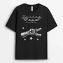 BesterPapaDerWelt FaustgrussAusMetall PersonalisiertesGeschenkT ShirtFurPapa_4