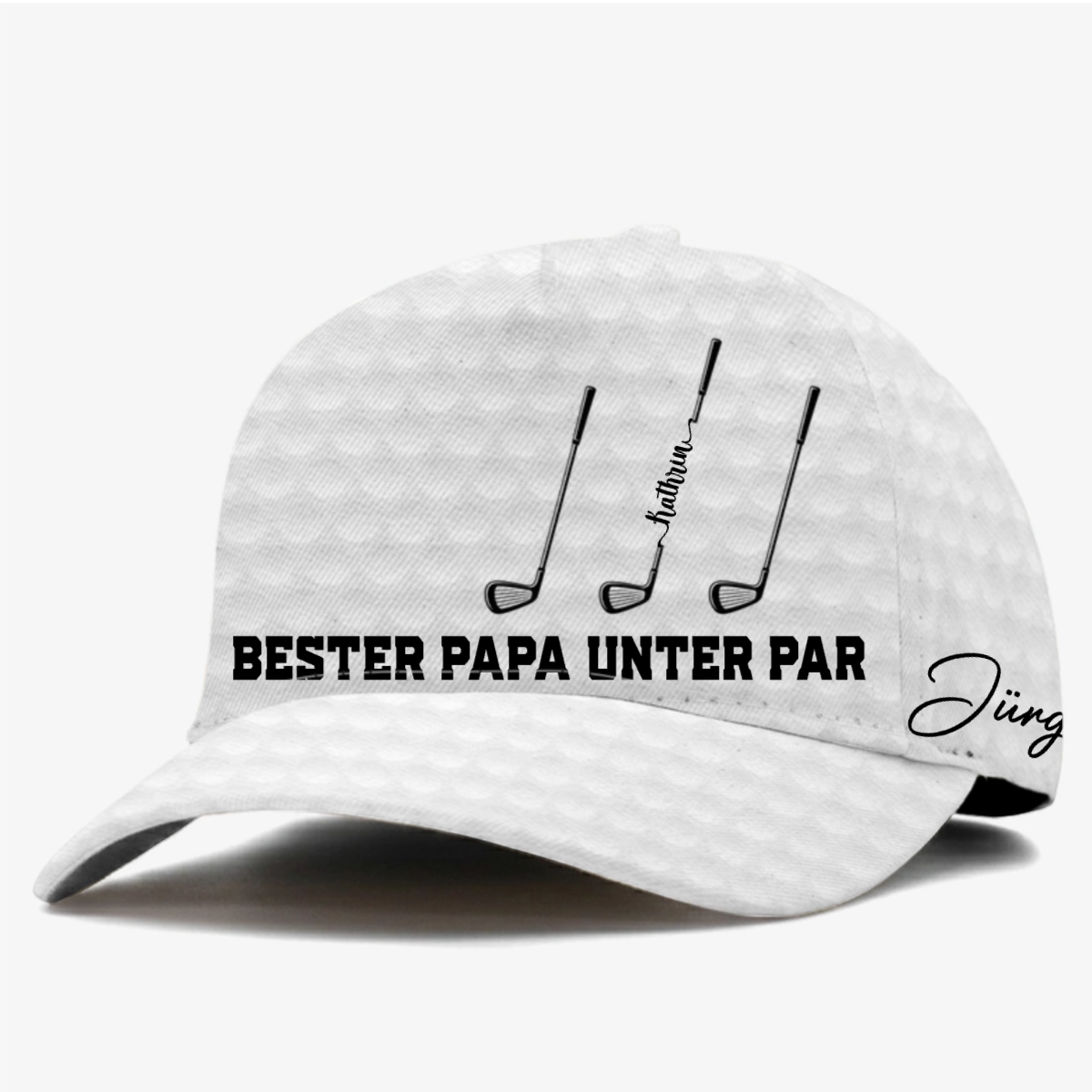 BesterPapaUnterPar Vatertagsgeschenk PersonalisiertesGeschenkCapFurPapa_2