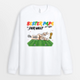 Bester_Papa_Der_Welt_Fussballfan_Mit_Kindernamen_Personalisiertes_Geschenk_T Shirt_Fur_Papa_Und_Opa_2