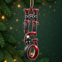 Biker Name PersonalisiertesGeschenk_1 Schicht Holz OrnamentFurBiker1