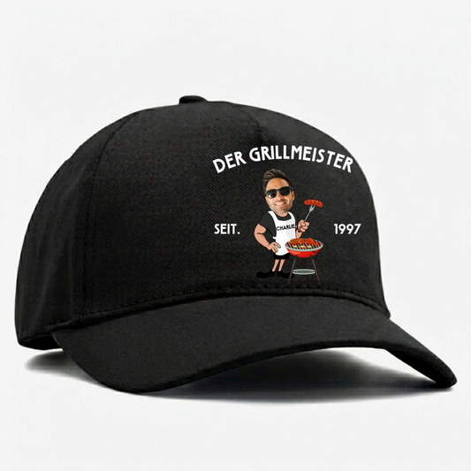 Der_Grillmeister_Mit_Foto_Und_Wunschjahr_Personalisiertes_Geschenk_Cap_Fur_Papa_Und_Opa_4