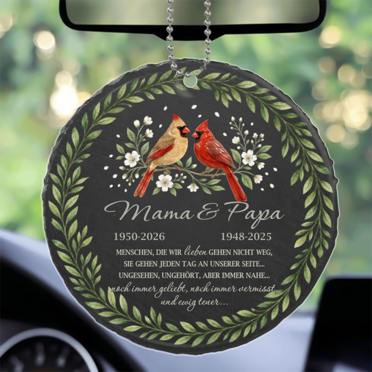 DieMenschen_DieWirLieben_GehenNieGanz_PersonalisiertesGeschenkAcryl OrnamentFurDieFamilie_7