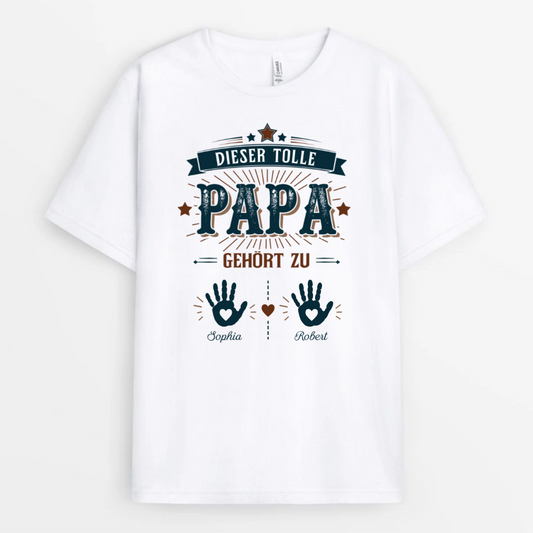 DieserTollePapaGehortZu_PersonalisiertesGeschenkT ShirtFurPapa_Opa_18