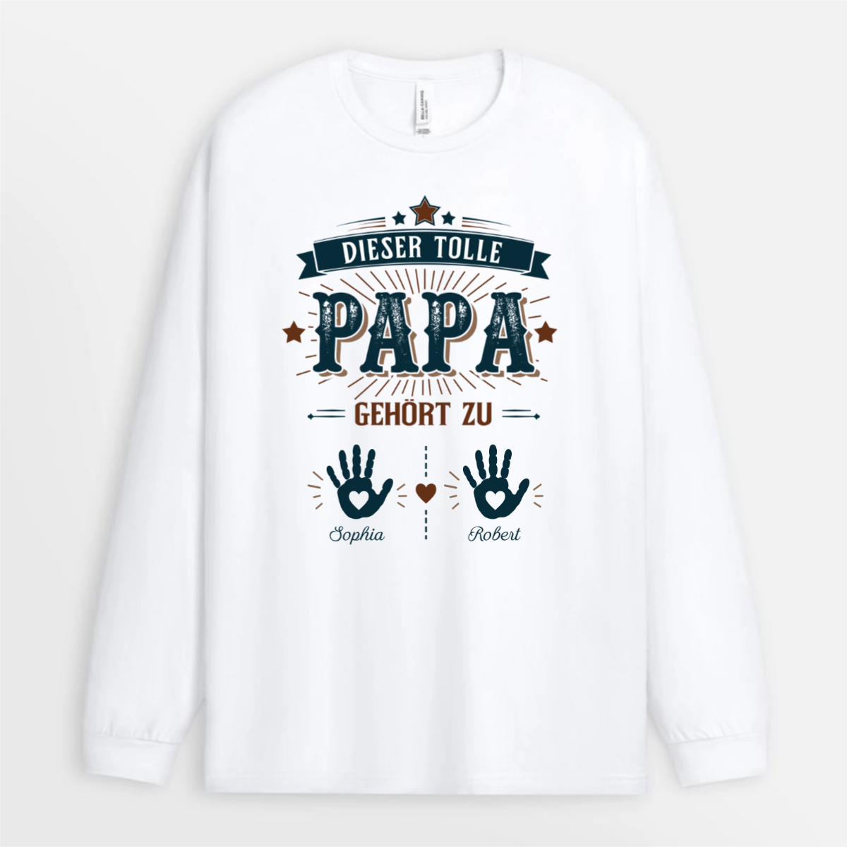 DieserTollePapaGehortZu_PersonalisiertesGeschenkT ShirtFurPapa_Opa_19