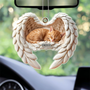 Engelsflugel_Tier Gedenkornament_Personalisiertes_Geschenk_Auto Ornament_Fur_Hunde _Katzenliebhaber