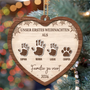 ErstesWeihnachtenAlsFamilie_PersonalisiertesGeschenk2 SchichtHolz OrnamentFurFamilien