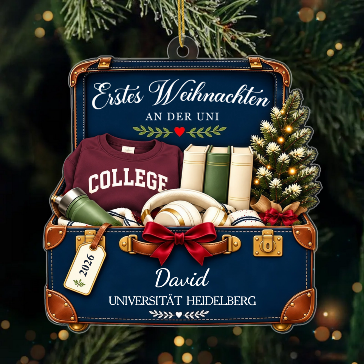 ErstesWeihnachtenImStudiumKoffer_PersonalisiertesGeschenkAcryl OrnamentFurStudenten_Erstsemester_5