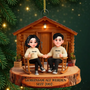EwigeLiebe_FurImmerZusammen_PersonalisiertesGeschenk Acryl OrnamentFurPaare2