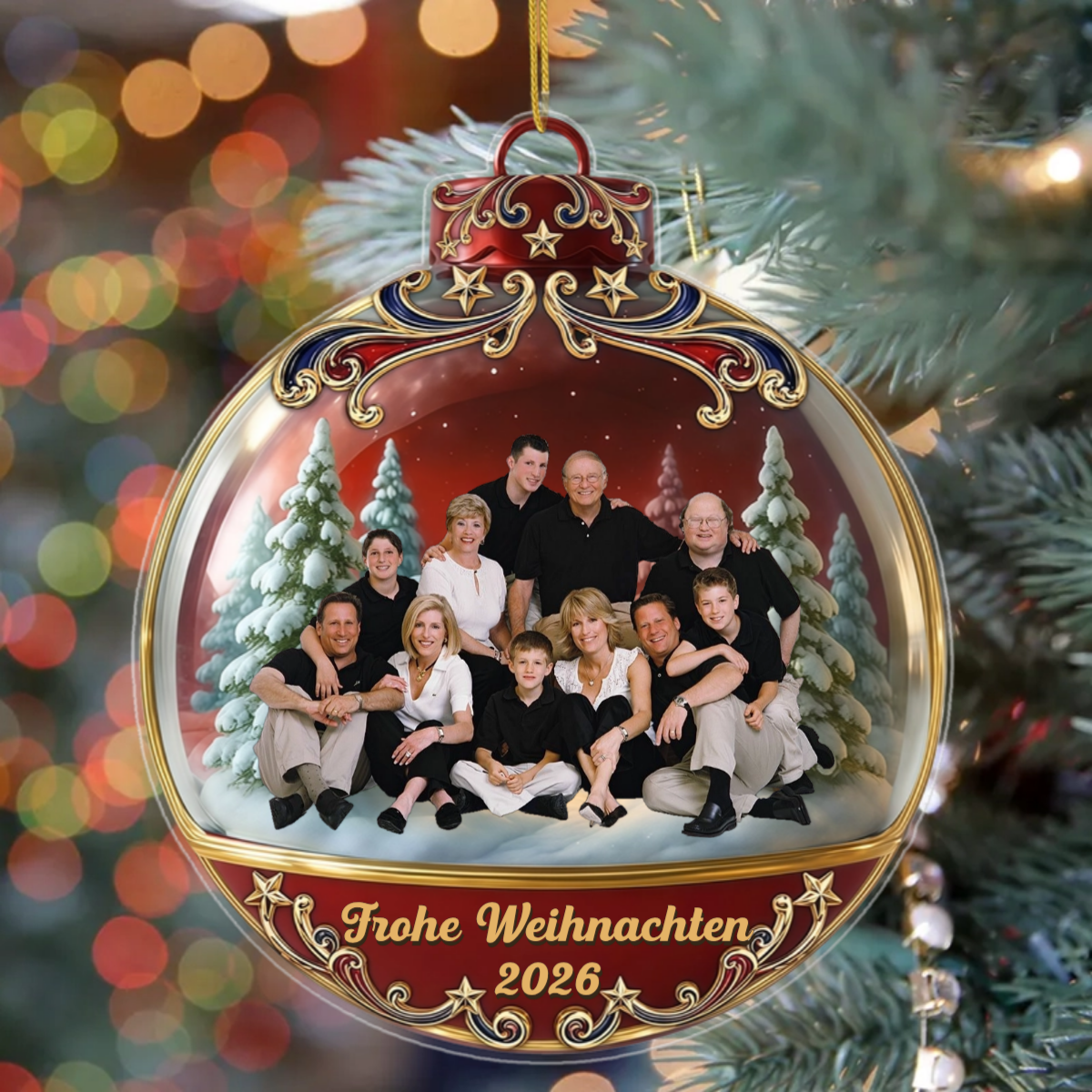 FamilieVereint_Personalisiertes_PersonalisiertesGeschenkOrnamentFurFamilien_2