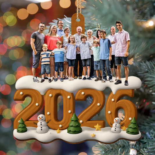 Familienfoto_ _Personalisiertes_Geschenk_1 Schicht Holz Ornament_F_r_Familien2