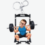 Fitness Leidenschaft PersonalisiertesGeschenk_Acryl SchlusselanhangerFurFitnessliebhaber1