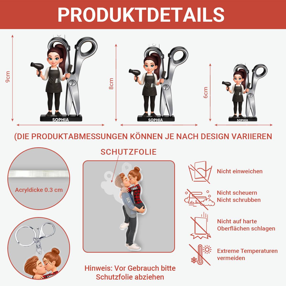 Friseur_ _Personalisiertes_Geschenk_Acryl Schl_sselanh_nger_F_r_Friseure