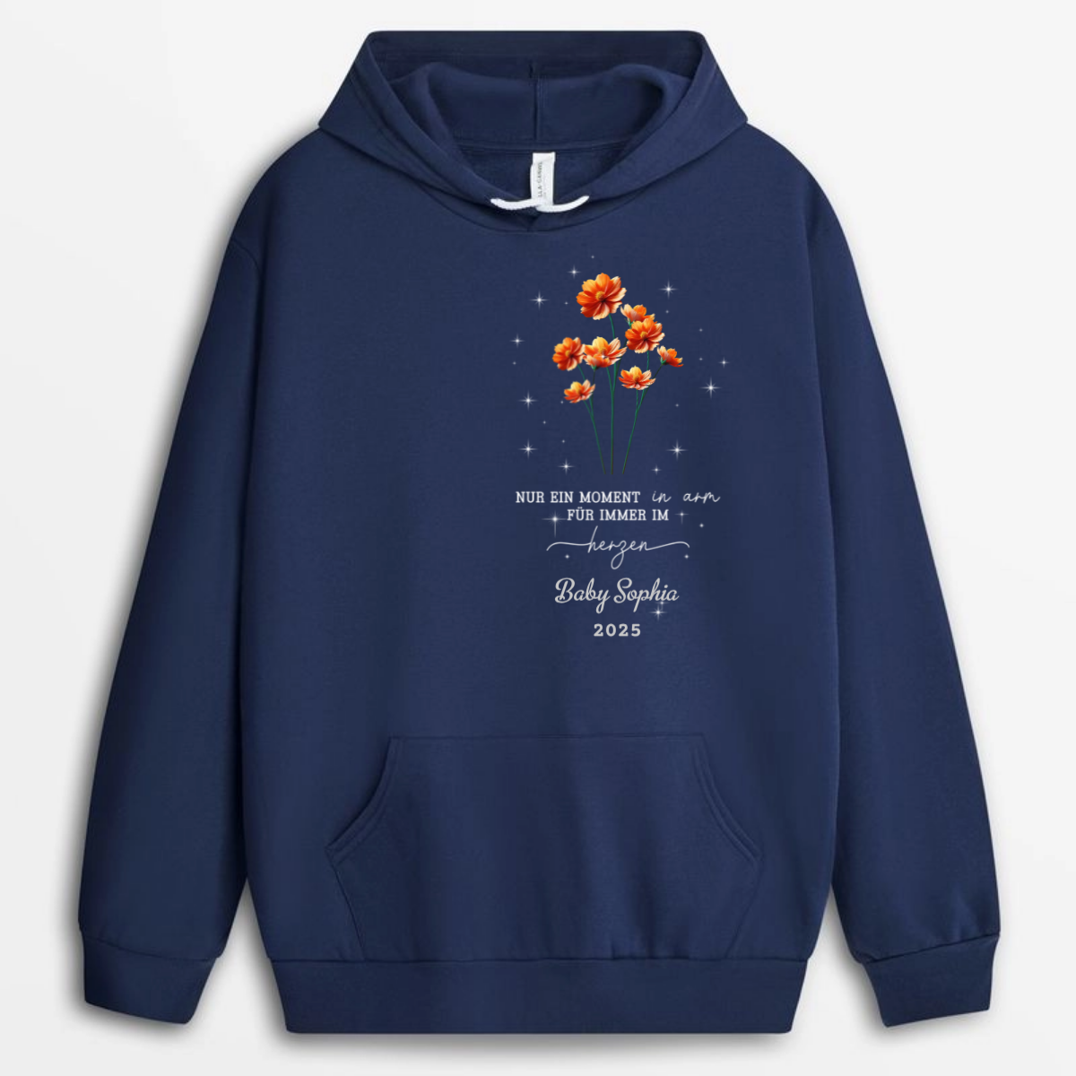 Geburtsblumen GedenkshirtFurEinSternenkind_PersonalisiertesT Shirt2